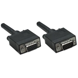 Cable Svga,Manhattan,309011,Monitor Svga 8MM HD15M-H 1.8M