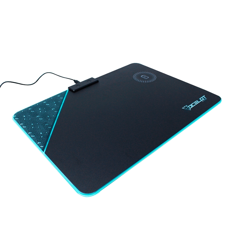 Ocelot Mouse Pad Rigido Tipo Rgb, Carga Inalambrica Para Smartphones, Conexin Mediante USB Plug And Play - Imagen de 3