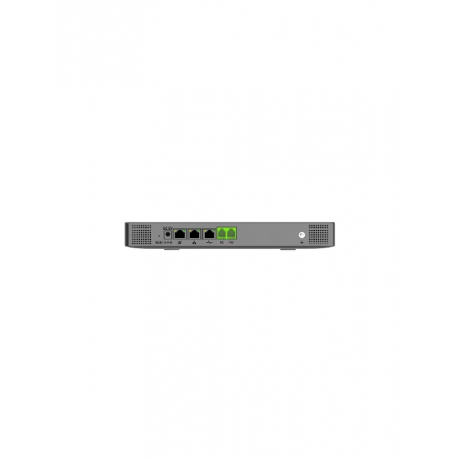 Conmutador IP Grandstream UCM6301/ 1 Fxo 1 Fxs 500 Extensiones Sip 100 Llamadas Simultaneas 3 Puertos Gigabit Montaje En Pared Y Escritorio Compatible Con Gdms Remote Connet Wave