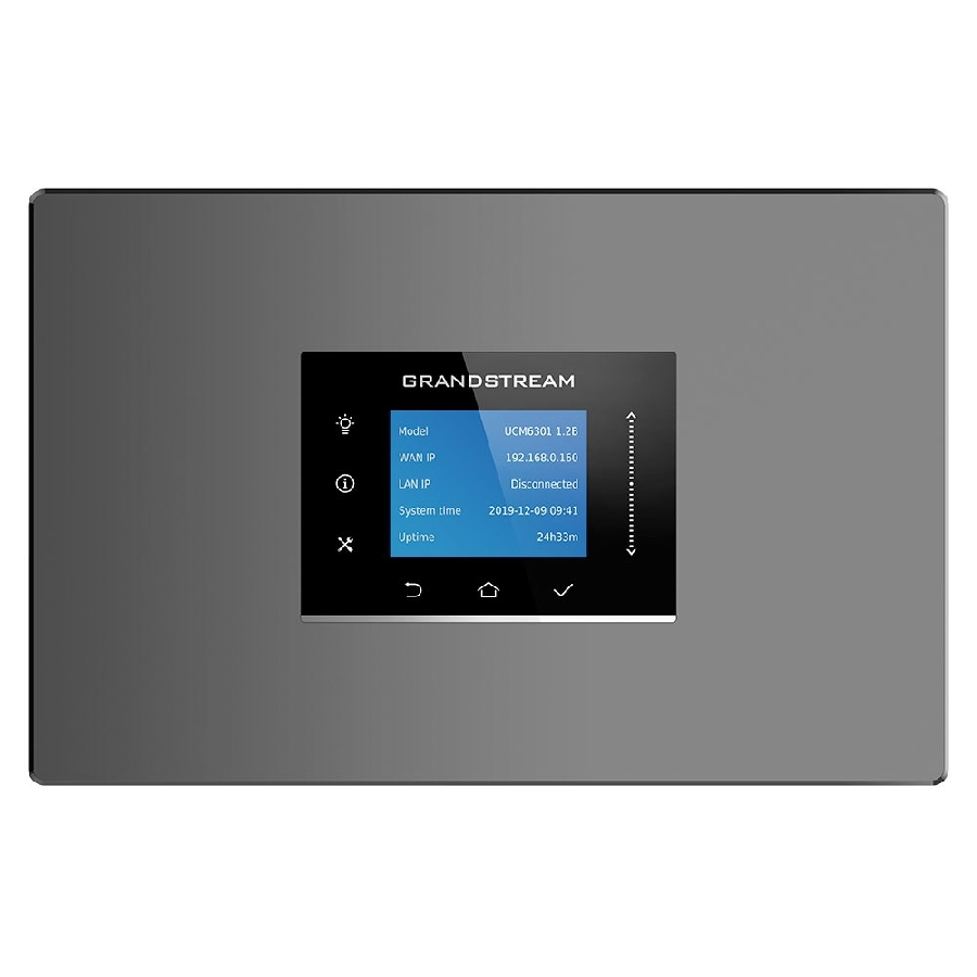 Conmutador IP Grandstream UCM6301/ 1 Fxo 1 Fxs 500 Extensiones Sip 100 Llamadas Simultaneas 3 Puertos Gigabit Montaje En Pared Y Escritorio Compatible Con Gdms Remote Connet Wave - Imagen de 2
