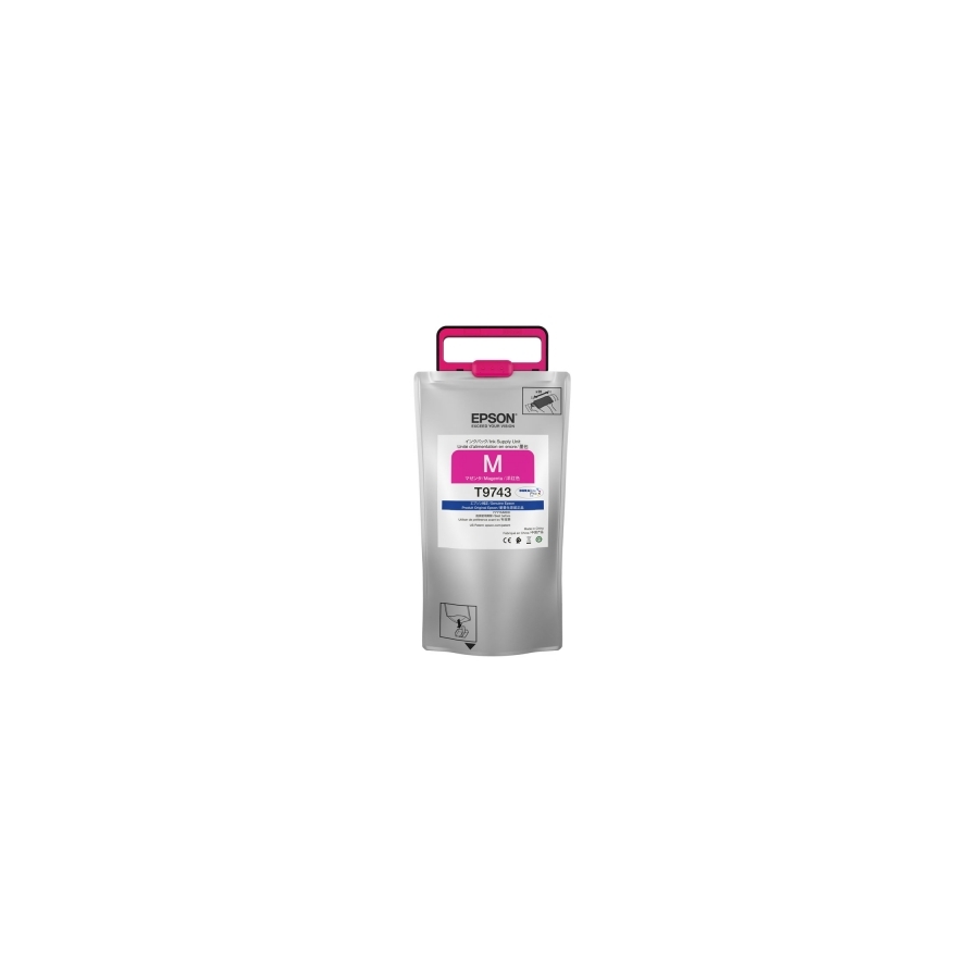 Bolsa De Tinta EPSON Modelo T974 Magenta, Alta Capacidad Para Wf- C869R,REDIMEINTO 84,000 Impresiones, Costo Pp $ 0.10C