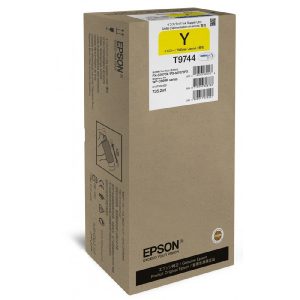 Bolsa De Tinta EPSON Modelo T974 Amarillo, Alta Capacidad Para Wf- C869R, Rendimiento De 84,000 Impresiones, Costo Pp $0.10C