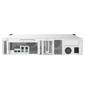 Nas Qnap TS-832PXU-RP-4G/FUENTE Redundante/ 8 Bahias SATA HDD 3,5/Rack 2U/NUCLEO Cuadruple 1.7GHZ/4GB DDR4 Udimm Ampliable A 16GB/2 Pto 2,5 Gbe /2 Pto 10 Gbe /Usb 3.2 X4/ Hotswap/ No Incluye Discos