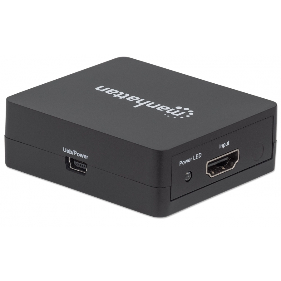 Video Splitter,Manhattan,207652, HDMI 1080P, 1 In:2 Out, Alimentado Por USB - Imagen de 2