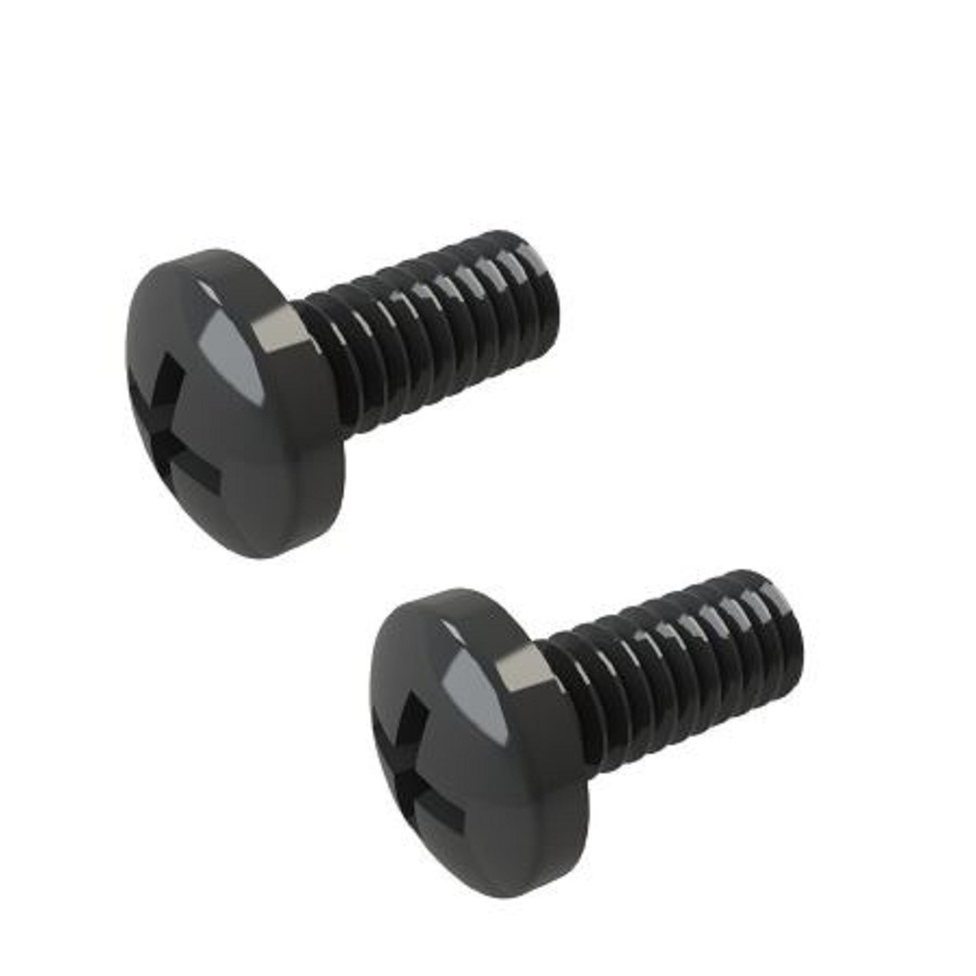 Juego De Tornilleria North System/ 12/24 X 1/2/ 50 Pzas Negro Liso