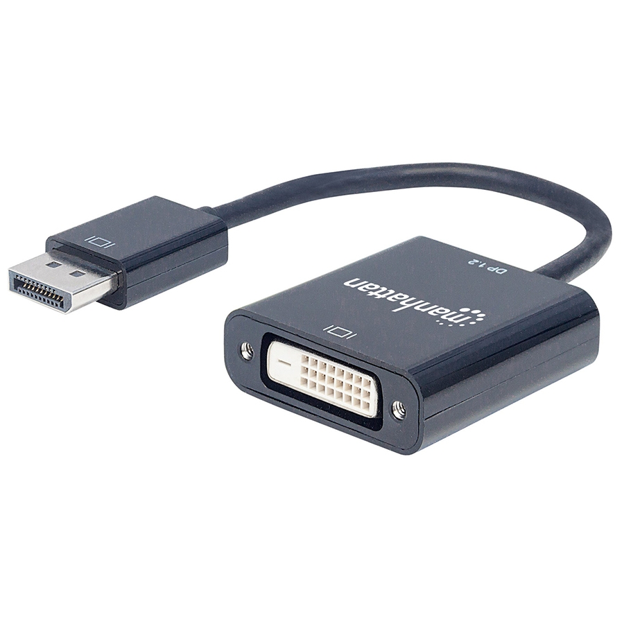 Adaptador Displayport,Manhattan,152228, M A Dvi-D H Activo