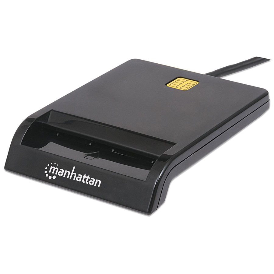 Lector Tarjetas,Manhattan,102049, Inteligentes (C/Chip) USB