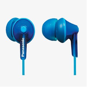 Audifonos Tipo Insercion (In-Ear) Panasonic RP-HJE125PPA Color Azul Conector 3.5MM