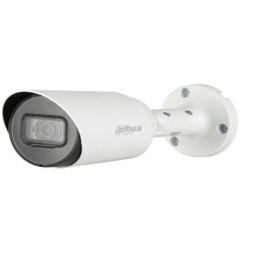 Camara Dahua Bullet Hdcvi 2MP / Tvi/ Ahd/ Cvbs/Lente 2.8MM/ Angulo De Vision 103 Grados/ Audio Integrado/ Smart Ir 30M/ IP67/ Metalica