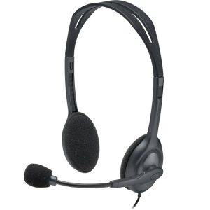 Audifonos Diadema Logitech H111 Jack 3.5 Mm Gris