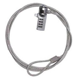 Candado Laptop Techzone TZCCL01 Combinacion Tipo T-Bar 1.8 M