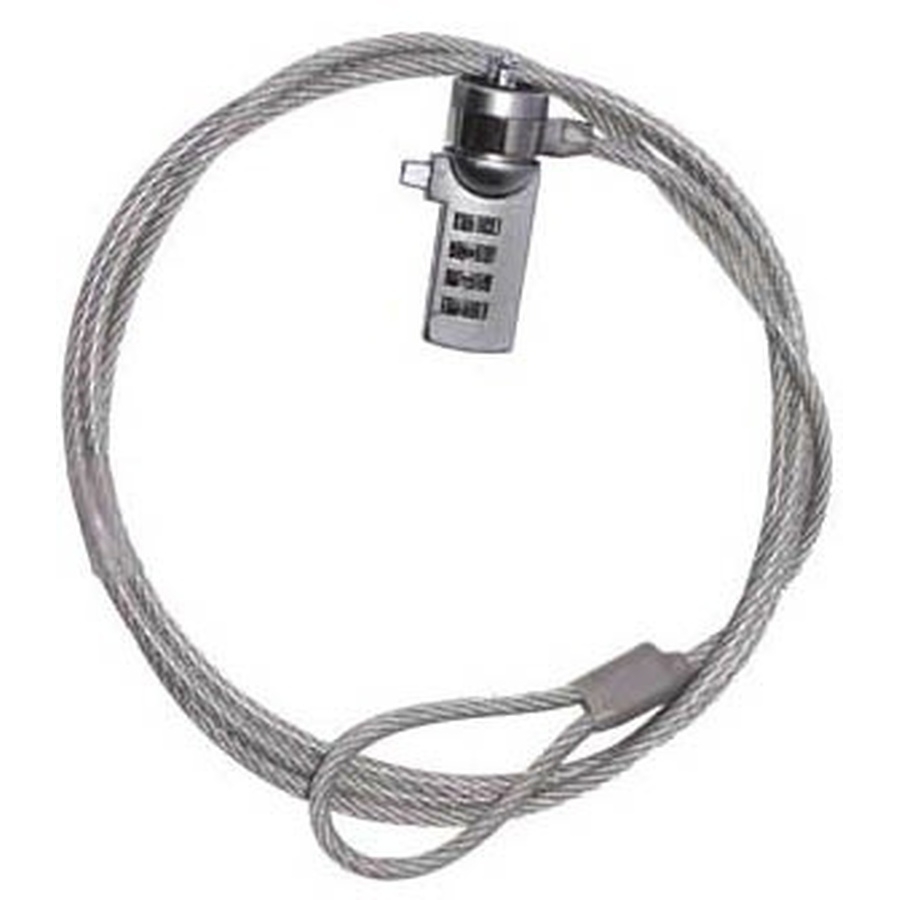 Candado Laptop Techzone TZCCL01 Combinacion Tipo T-Bar 1.8 M