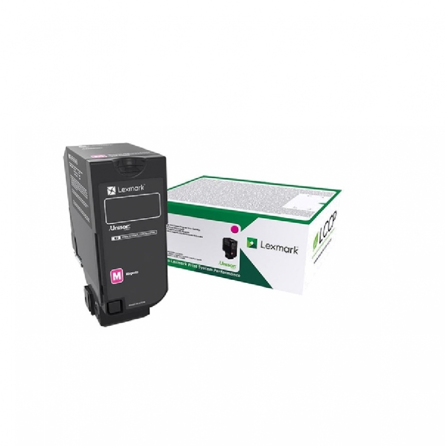 Toner Laser Lexmark Color Magenta Rendimiento Estandar, Np 74C4SM0, Hasta 7000 Paginas, Modelos CX725DHE, CS725DE, CS720DE