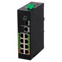 Switch/ Dahua/ DH-LR2110-8ET-120-V2/ Epoe 8 Puertos/ Hasta 800 Mts Con Camaras Epoe/ 120 Watts/ Switching 8.8G/ IEEE802.3AF/ IEEE802.3AT/ Hi-Poe