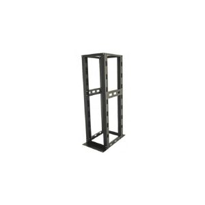 Rack North System 45 U.r. 4 Postes 19 O 23 Pulgadas Acero Negro Texturizado