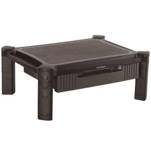 Base De Soporte Para Monitor - Con Cajon Y Altura Ajustable - Con Soporte Para Monitores De 32 Pulgadas - Startech.com Mod. Monstadjd