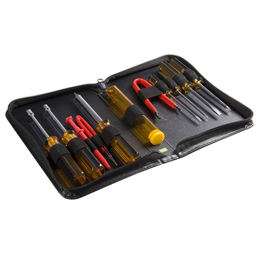 Juego Kit Set De Reparacin Herramientas Computadora Pc 11 Piezas Con Estuche - Torx Phillips Plano - Extractor De Chips - Startech.com Mod. CTK200