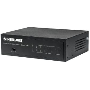 POE Switch,Intellinet,561204, Gb 8 Ptos 30W/PTO, 60W