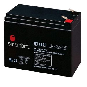 Bateria Smartbitt SBBA12-7 12V/7AH Compatible Con SBNB750, SBNB1200, SBNB1800, SBNB1200SI, SBNB2200PROII Y SBNB3200PROII