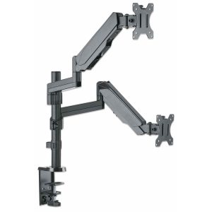Soporte Monitor,Manhattan,461597, P/2 Monitor 17 A 32 Escritorio, Piston