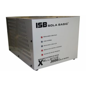 Regulador Electronico De Voltaje Isb Xellence Monofasico, 120VA De 3000 Vca Modelo Xl-13-230