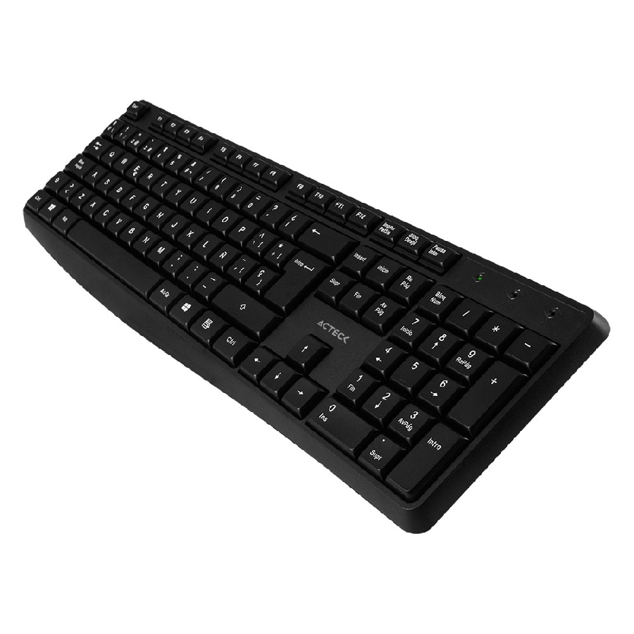 Kit Acteck Creator MK440 / Teclado Y Mouse / Inalambrico / Receptor USB / 105 Teclas / Optico / 1000 Dpi / Negro / Ac-931755 - Imagen de 2