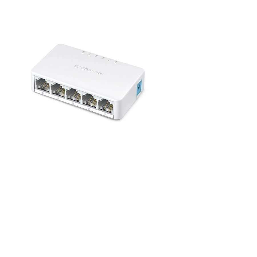 Switch | Mercusys | MS105 | 5 Puertos RJ45 10/100 Mbps | No Administrable | Para Escritorio - Imagen de 2