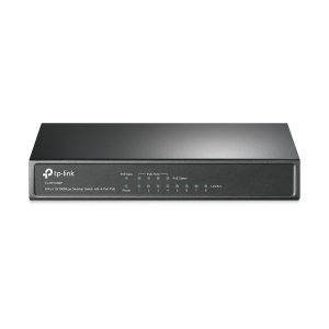 Switch | TP-LINK | TL-SF1008P | 8 Puertos |RJ45 10/100 Mbps |No Administrable | 4 Puertos POE | Para Escritorio