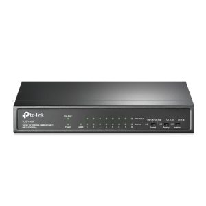 Switch TP-LINK TL-SF1009P 9 Puertos RJ45 10/100 Mbps No Administrable Con 8 Puertos POE Para Escritorio