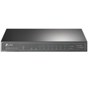Switch | TP-LINK | TL-SG1210P | 8 Puertos | RJ45 Gigabit 10/100/1000 Mbps POE Con 1 Puerto RJ45 Gigabit Y 1 Ranura Sfp Gigabit No Administrable Para Escritorio