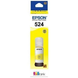 Cartucho EPSON Modelo T524 Amarillo, Para L15150, Rendimiento De 7,500 Impresiones, Costo Pp $0.04C