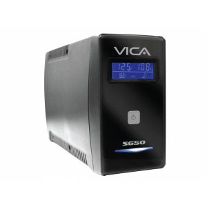 No Break UPS Vica S 650 650VA/360W 8 Tomas Nema 5-15R (4/4), Pantalla Lcd 3 Años De Garantia