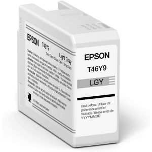 Cartucho EPSON Modelo T46Y Gris Light, Para Plotter P900 50 Ml