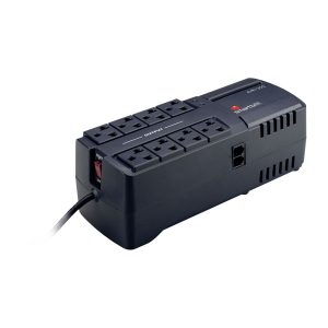 Regulador De Voltaje Smartbitt SBAVR1350 1350VA / 675W 120V 8 Contactos, Proteccion De Lnea Telefonica Rj-11
