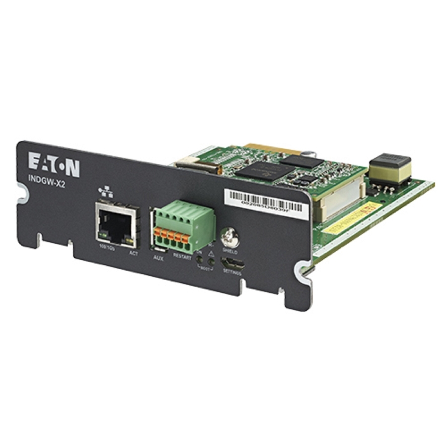 Tarjeta De Red Industrial Eaton Gateway Card (X-Slot) (Compactible Con No Break / UPS Bladeups, 9155, 9155 Marine, 9355, 9395, 9395P, 9395C, 9395XC)