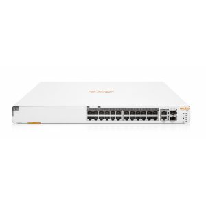 Switch HPE Aruba JL807A Instant On 1960 24 Rj-45 10/100/1000 POE CL4 Y CL6, 2 Sfp 10 Gbe, 10GBASE-T
