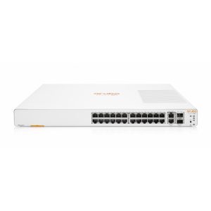 Switch HPE Aruba JL806A Instant On 1960 24 Rj-45 10/100/1000, 2 Sfp 10 Gbe, 10GBASE-T