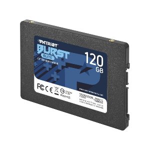 Unidad De Estado Solido Interno Patriot Burst Elite 120GB 2.5 SATA Lect.450 Escrit.320 Mbs 7MM Pc Laptop Minipc Sin Bracket