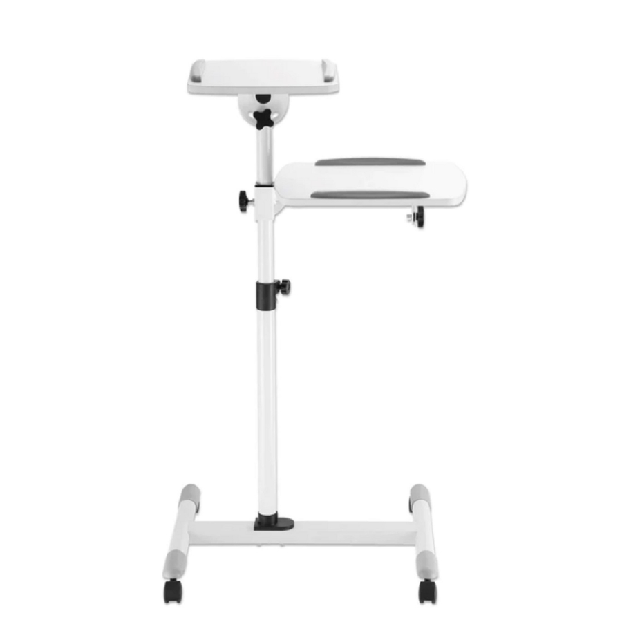 Soporte Proyector,Manhattan,461726, Tipo Carro 10KG, Dos Bandejas Para 10KG C/Una, Para Proyectores Y Laptops - Imagen de 5