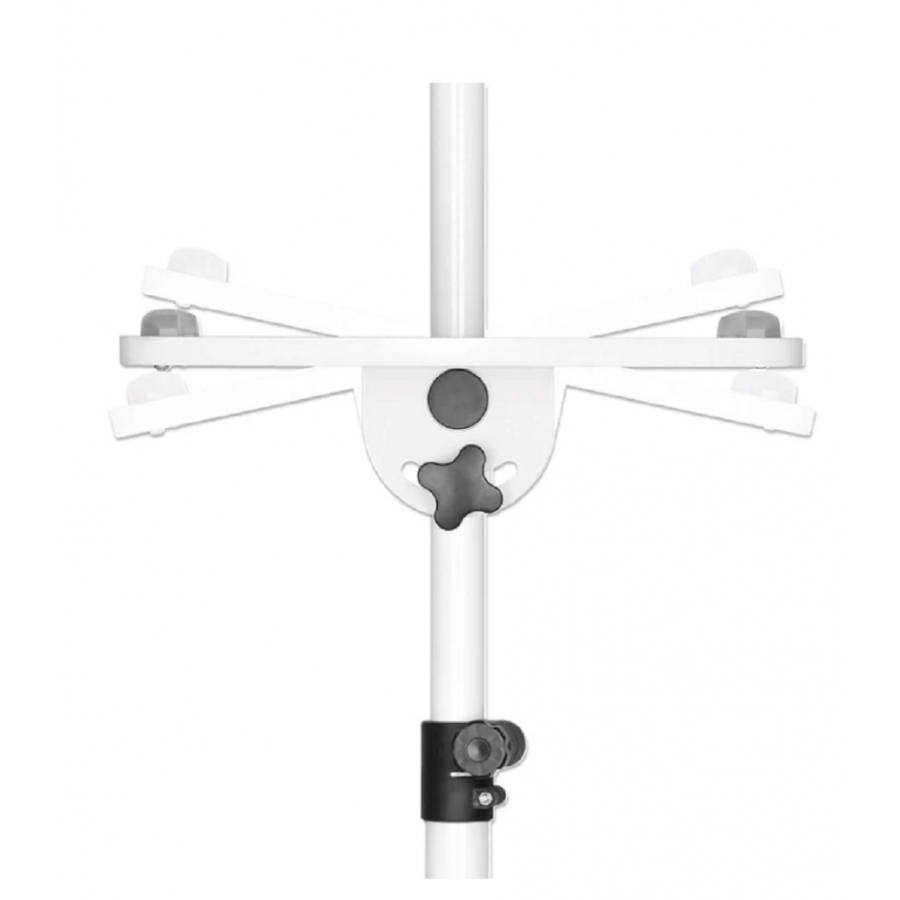 Soporte Proyector,Manhattan,461726, Tipo Carro 10KG, Dos Bandejas Para 10KG C/Una, Para Proyectores Y Laptops - Imagen de 6