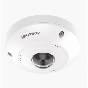 Camara Fisheye IP 4MP Hikvision DS-2CD2945FWD Panorámica 180° - 360° / Exterior IP67 / IK10 / POE / Multiples Vistas Por Ivms-4200