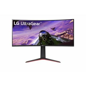 Monitor Gamer Ultragear LED LG 34GP63A-B 34 Curvo Ultrawide 3440X1440, Aspecto 219 160HZ TR1MS, Panel Va, HDMI2 DISPLAYPORT1 AUX1 NVIDIA G-sync, Black Stabilizer, Adaptative SYNC,HDR10, Negro