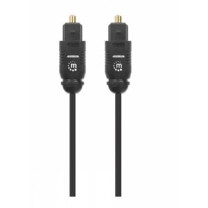 Cable Audio,Manhattan,356060, Toslink M-M 1.0M Negro