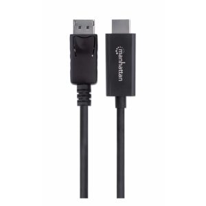 Cable Displayport,Manhattan,153218, - HDMI M-M 4K 3.0M