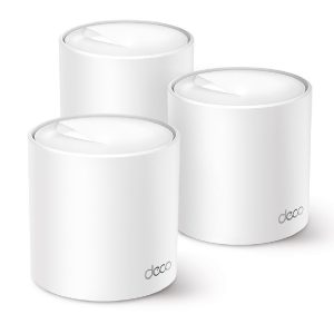 Router TP-LINK Deco X55(3-PACK) WIFI 6 AX3000 5GHZ 2402 Mbps 802.11AX. 2.4GHZ 574 Mbps 802.11AX 2X2 Mu-Mimo Sustituye A Deco P9(3-PACK)