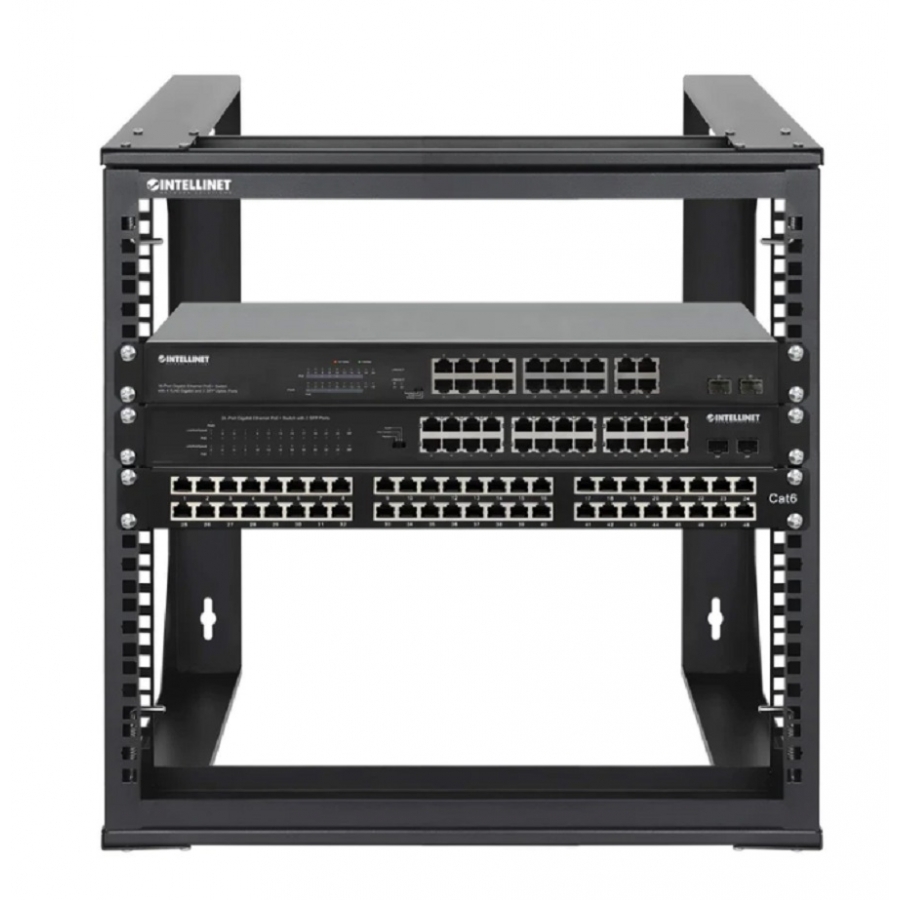 Rack Abierto De 19 Intellinet Para Montaje En Pared, 2 Postes, 9U - Imagen de 2