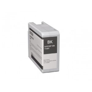 Cartucho EPSON Modelo SJIC35P-K Negro, Para Colorworks C6500 / C6000