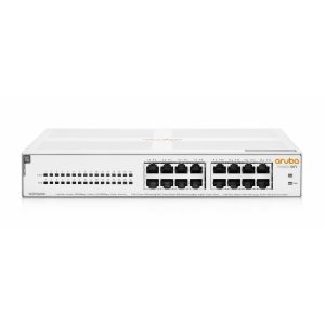 Switch HPE Aruba R8R48A Instant On 1430 Con 16 Puertos POE Clase 4 RJ45 10/100/1000 Mbps No Administrabl