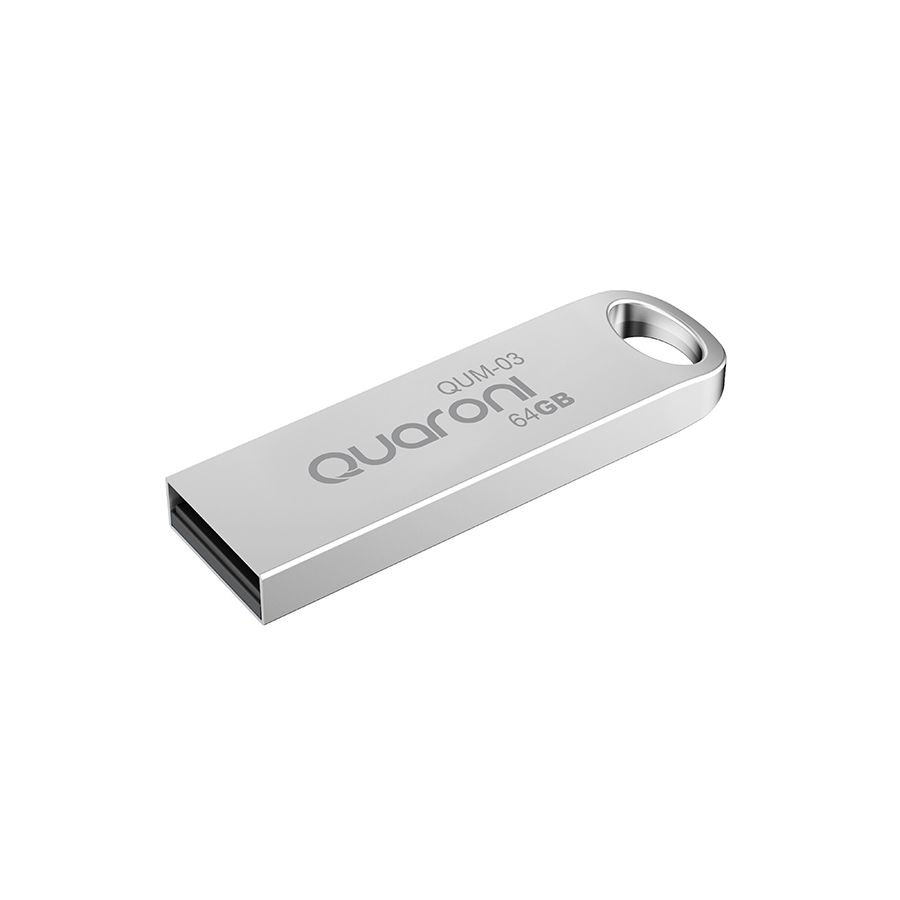 Memoria Quaroni 64GB USB Metalica USB 2.0 Compatible Con Android/Windows/Mac - Imagen de 2