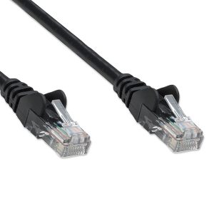Cable Patch,Intellinet,318143, 0.5M 1.5F ,Cat 5E Utp Negro